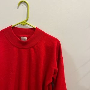 Red sweater
